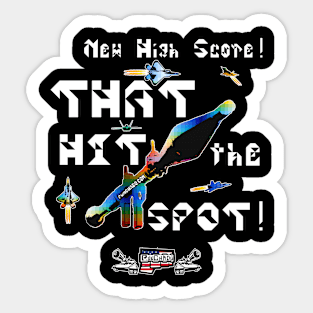 RPG: That Hit the Spot, v. White Text Sticker